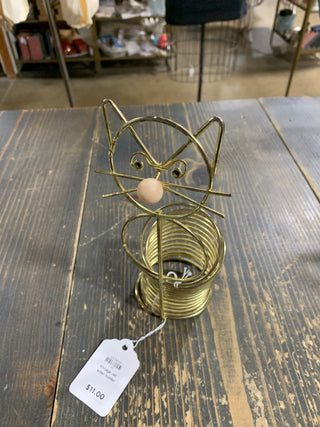 Vintage cat letter holder  - Rancho