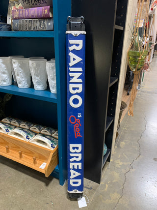 Rainbo Bread door push vintage - Rancho