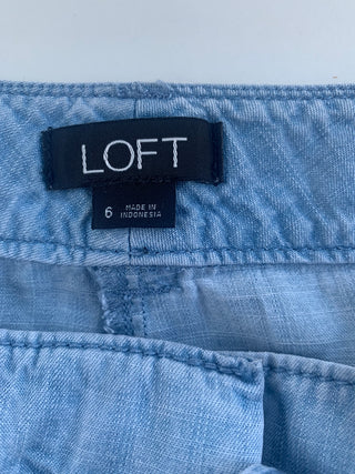 Loft Denim Shorts w/belt