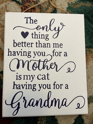 Humorous Mothers sign