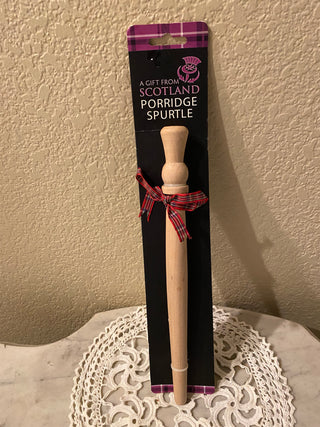 Beechwood Porridge Spurtle from Scotland
