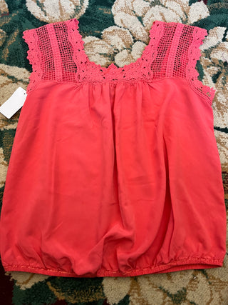 Coral Blouse Size M