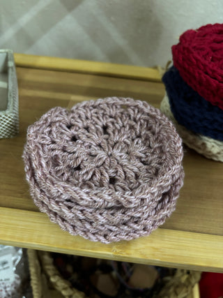Pink Cream Fleck Coaster Set of 4