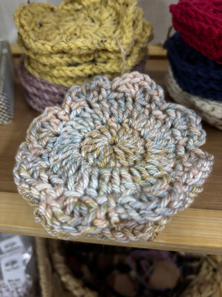 Natural Multi Color Coaster Set