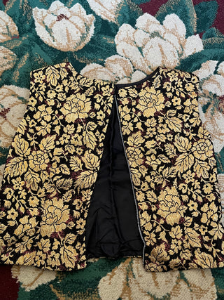Vintage 1950's Stephen O'Grady metallic blouse
