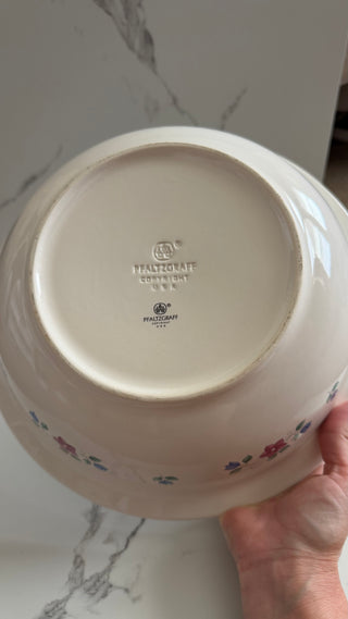 Pfaltzgraff ‘Bonnie Brae’ 11” Large Salad Serving Bowl
