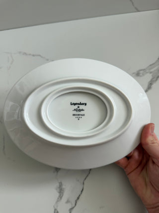 Vintage Legendary by Noritake Gravy Boat w/ Attached Underplate