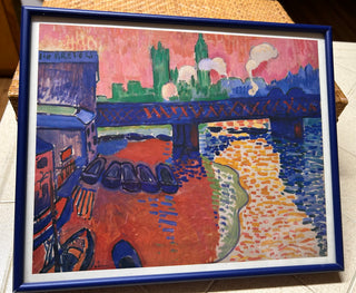 PG-Framed Print “Charing Cross Bridge , London by A. Derain