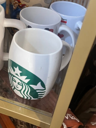 Mj94-Rare Starbucks Barrel Mug