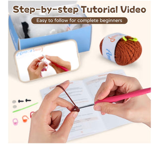 NEW Amorloop Crochet Kit for Beginners BEAR