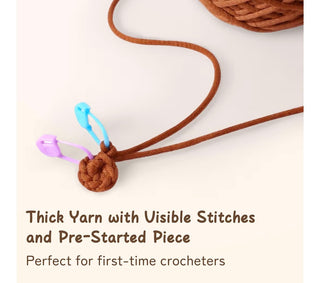 NEW Amorloop Crochet Kit for Beginners BEAR