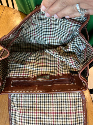 Vtg. Leather Talbot Purse 90s