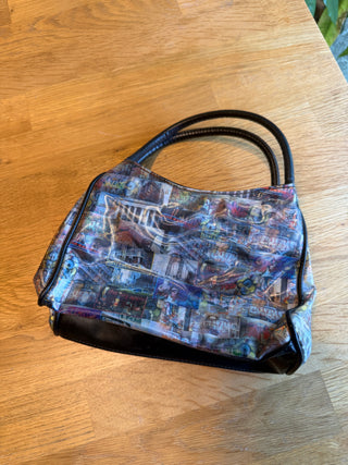 Small Handbag (vinyl collage)