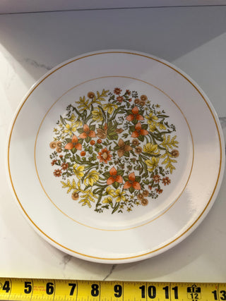 Vintage Corelle Indian Summer 10.25” Dinner Plate - 1970s Floral