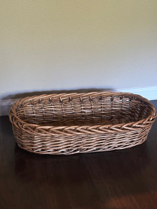 Large Oval Woven Basket