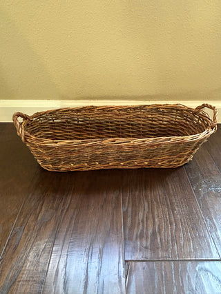 Woven Bread Basket with Handles