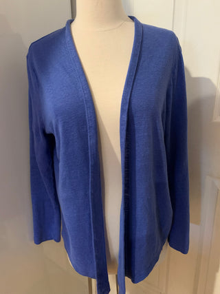 Chico’s blue cardigan, long sleeve Sz 1