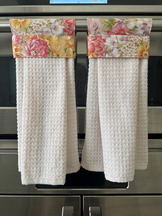 Hanging Kitchen Towel - Delicate Floral