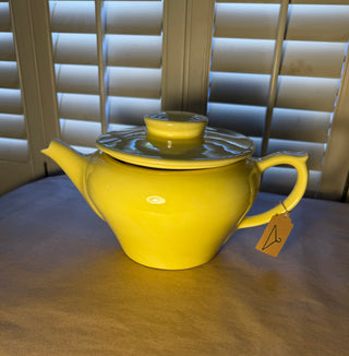 Yellow Ceramic Teapot