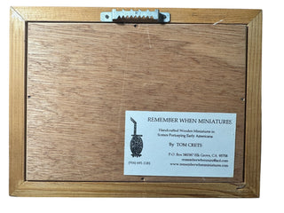 Tom Crets Wash Room Shadow Box
