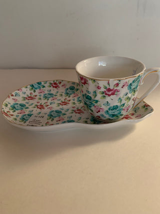 Sweet Living teacup&snack plate set