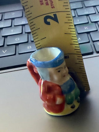 Toby Jug Miniature Made in Occupied Japan 1.5" vintage