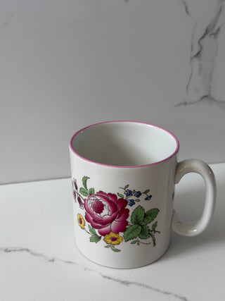 Vintage Spode Marlborough Sprays Mug | Made In England