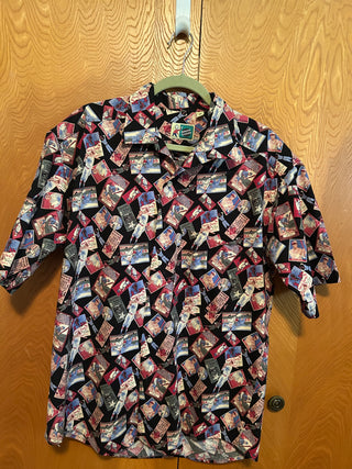 PG-Johnny Cotton Baseball Shirt sz M