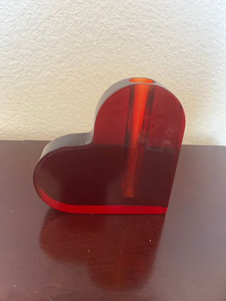 Heart Bud Vase