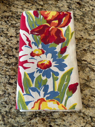 MCM  Floral Tablecloth