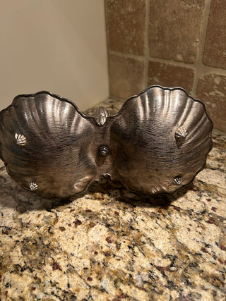 Vintage Silver Plated Swan Serving Dish