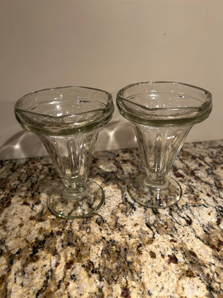 Ice Cream Sundae Glasses, Set of 2