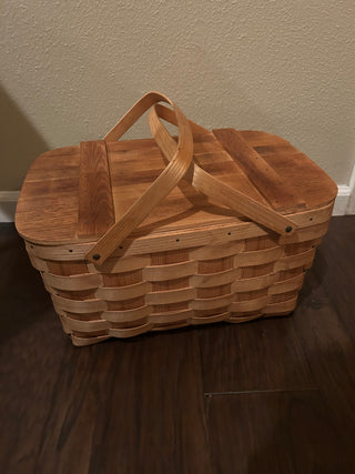 Vintage Picnic Basket