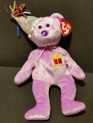 2002 Ty Beanie Babies February the Teddy Bear w/tag