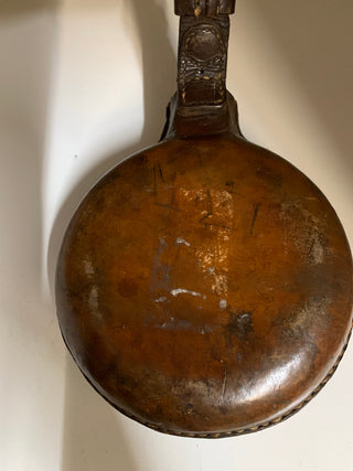 European Military Flask with hand painting 1873