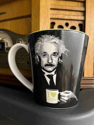 Coffee Mug Einstein I love coffee