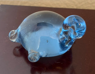 Vintage Glass Turtle Figurine