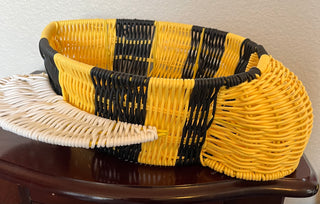 Resin Wicker Serving Basket