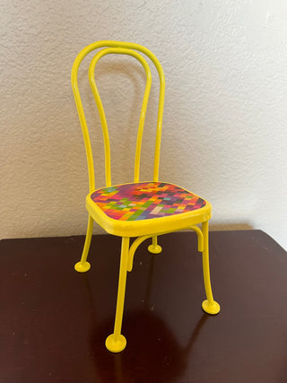 American Girl Doll Chair  - Yellow