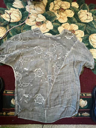 Sheer Cover up - Gray