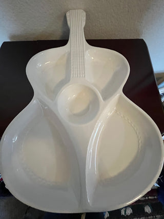 Guitar Shaped Platter