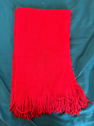 Soft Red Scarf