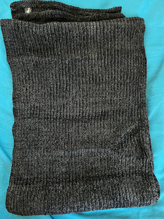 Black Knitted Scarf