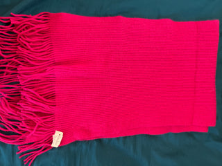 Knitted Pink Scarf