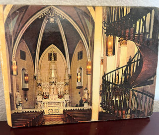 Church of the Miraculous Stairway Hot Pad or plaque