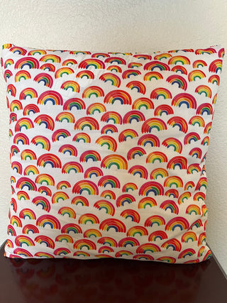 Rainbow Throw Pillow