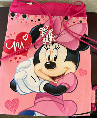 Minnie Mouse draw string bag
