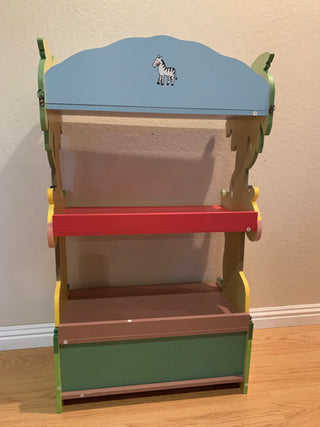 Safari Kids Bookshelf W/drawer