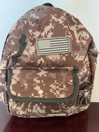 Camo Backpack - Childs