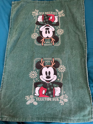 Disney Mickey Christmas Dish Towel